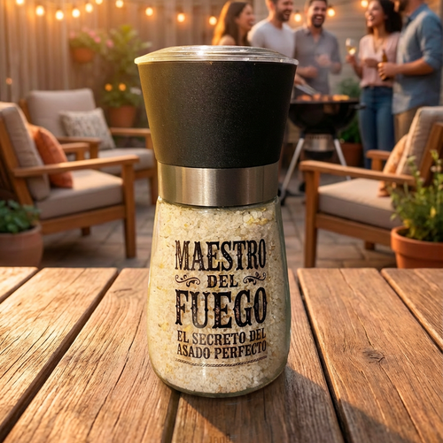 Sal de mar premium, molinillo de mesa 150g.