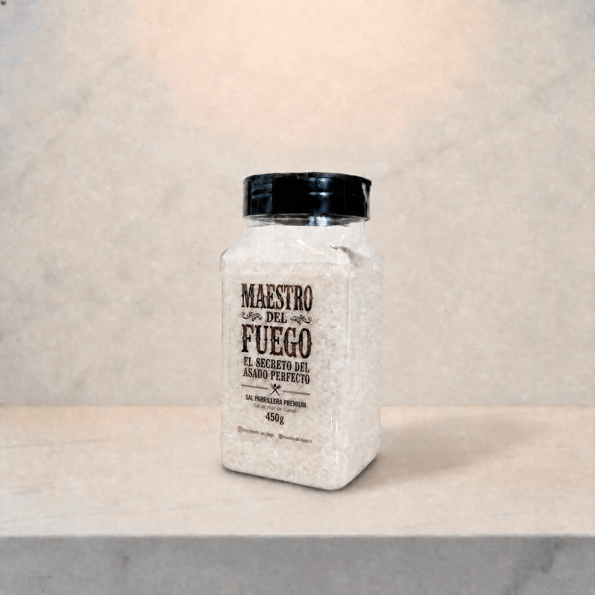 Pack 2 saleros 450g sal de mar + sal de mar especiada