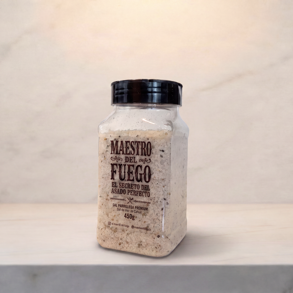 Pack sal de mar y pimienta 3 formatos, molinillo 150g + salero 450g + refill 450g | 20% dcto.