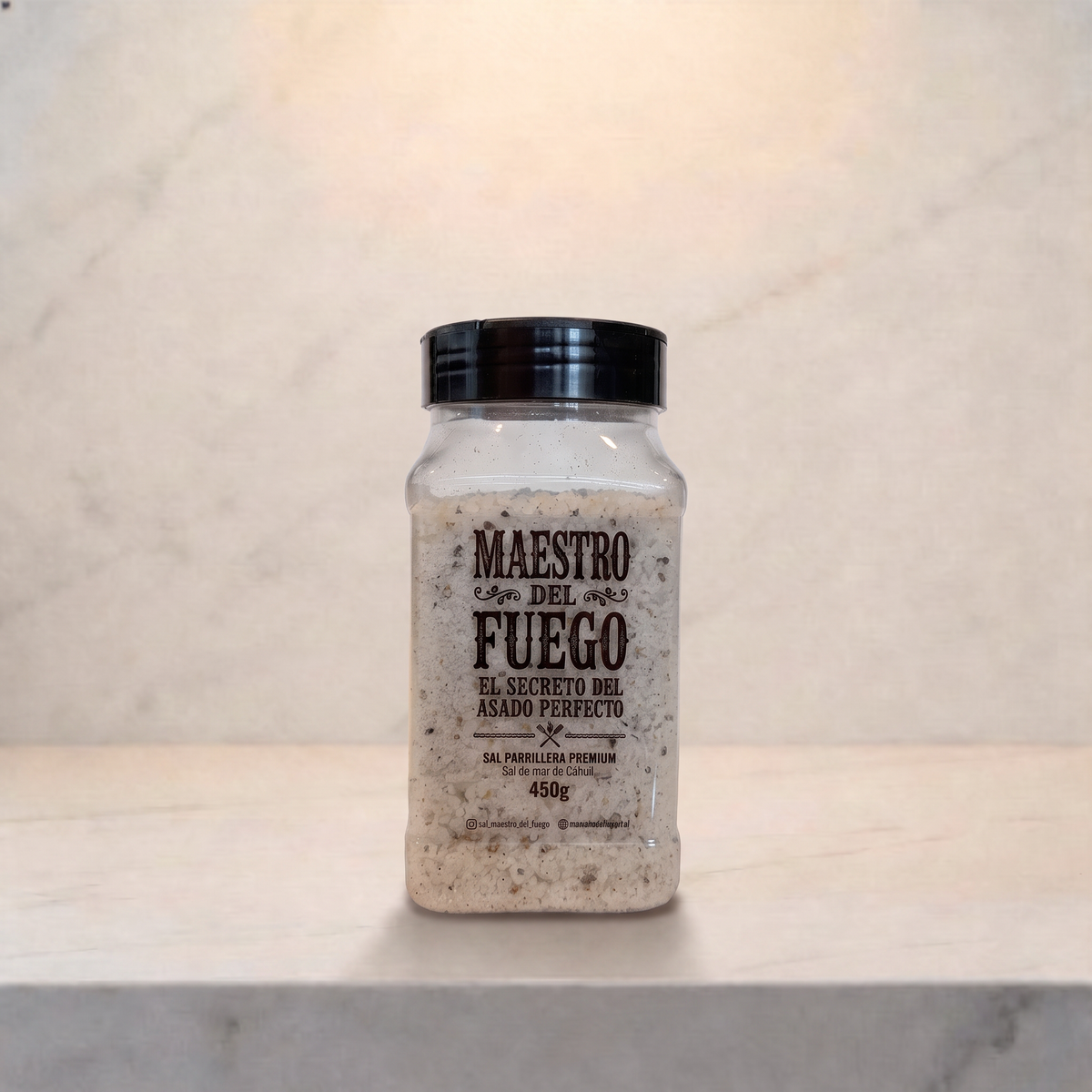 Pack sal de mar y pimienta 3 formatos, molinillo 150g + salero 450g + refill 450g | 20% dcto.